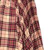 Christina Rohde Pink/Bordeaux Plaid Skirt No. 2226 122