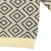 Luis Geometric Cream w/ Black Windsor Sweater