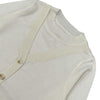 Jouet Cream Cardigan with attached round neck