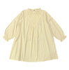 Louis Louise Manon Cream Dress w Gold Dot Accent