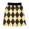 Limited Edition Black Argyle Printed Skirt