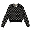 Twinset Black/Ice Long Sleeve Sweater