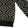 Luis Geometric Black w Cream Windsor Sweater