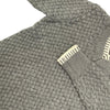 Luis V-neck weave Grey/Cream Kensington  Sweater