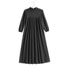 Retrokid Isla Maxi Soft Sweater Heather Gray Dress.