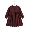 Retrokid Isla Short Soft Sweater Burgundy Dress.