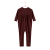 Retrokid Isla Soft Sweater Baby Burgundy Romper.