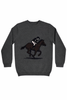 Cottier Elliot Equestrain Grey Sweater.