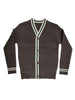 Cottier Oz Knit Cocoa Cardigan.