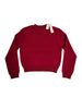 Cottier Chunky Knit Crimson Top.