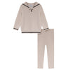 Blumint Sailor Collar Trim Oatmeal Set.