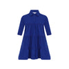 Little Parni Royal Blue Girls Tiered Dress w/ LP Back Logo K414