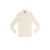 Little Parni Logo Turtleneck Ivory-Ivory Longsleeve K441