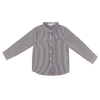 Little Parni Boys Striped Plum Shirt K448