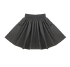 Little Parni Girls Taffeta Black Skirt K455