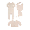 Little Parni Baby Pink Stretchy with Velour Cardigan K458 GIFT BOX! FINAL SALE