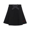 Little Parni Girls Logo Black Short Skirt K462