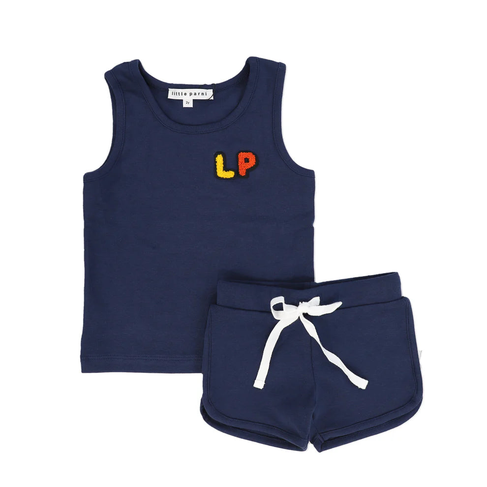 Little Parni K418 Boys Shirt W Collar - Royal Blue