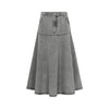 Little Parni Teen Grey Denim Skirt K504