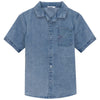 Kix Embroidered Denim Shirt