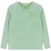 Kix Embossed Logo Washed Mint Tshirt