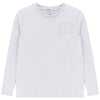 Kix Embossed Logo White Tshirt