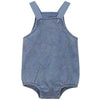 Kix Embroidered Denim Romper