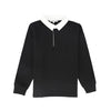 Little Parni Boys Black Polo K586