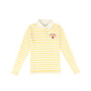 Little Parni Wide Striped Teen Yellow/Ivory Polo K616