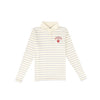 Little Parni Wide Striped Teen Grey/Ivory Polo K616