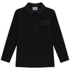 Kix Denim Stitched Black Shirt