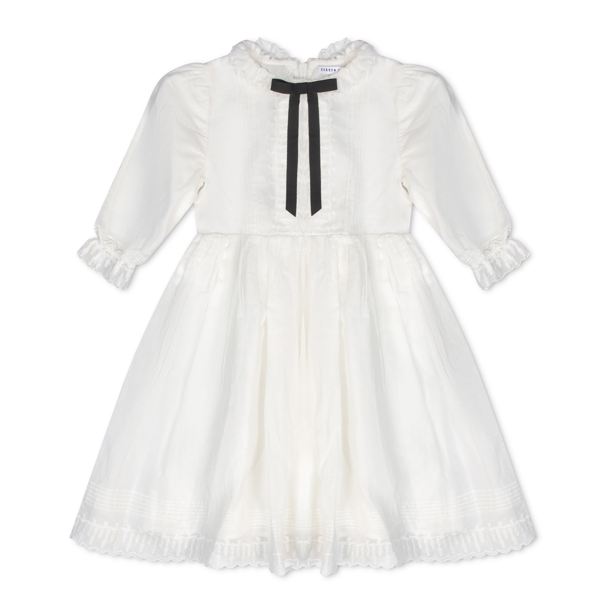 Little Parni Evening Long Sleeves White Bow Dress K633 10Y / White, Size 10Y | Macaroni Kids Little Parni Evening Long Sleeves White Bow Dress K633 10Y / White, Size 10Y | Macaroni Kids