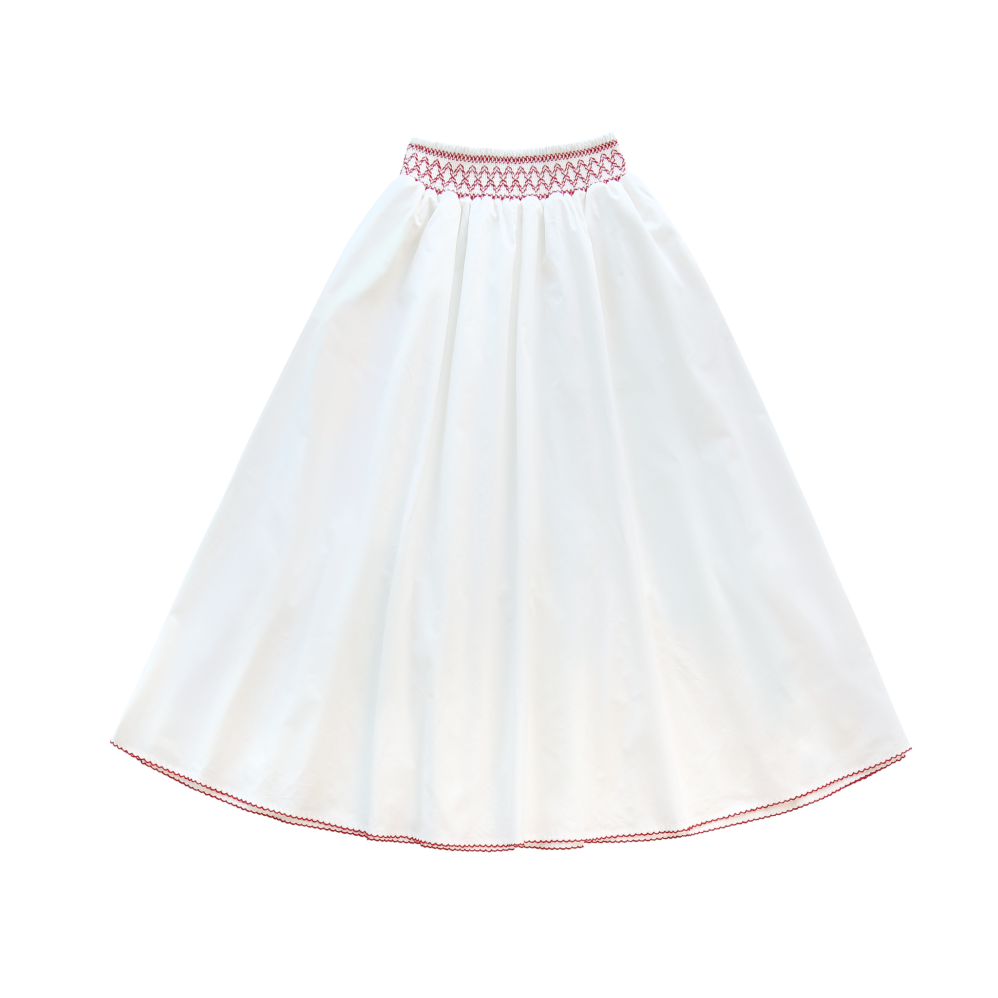 Little Parni Smocking Teen White Skirt K644 | Macaroni Kids