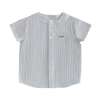 Little Parni Boys Striped Black Shirt K651