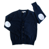 Little Parni Boys Patch Navy Blue Cardigan K654