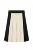 Little Parni Pleated Black Skirt K683