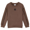 Kix Piping Detail Brown Sweatshirt.