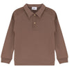 Kix Denim Detail Brown Polo.