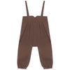 Kix Yoke Detail Brown Denim Romper.