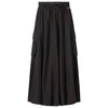 Byke Midi Bubble Skirt Black Skirt