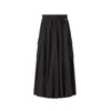 Byke Midi Bubble Skirt Black Skirt