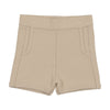 Sweet Threads Kovy Knits Tan Shorts