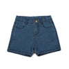 Bopop Denim Snap Collection Short Blue