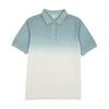 Bopop Denim Short Sleeve Polo Ombre