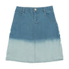 Bopop Denim Skirt Ombre