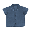 Bopop Denim Boy Shirt Scallop