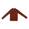 Limited Edition Bow Print Brick Mockneck.