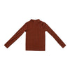 Limited Edition Bow Print Brick Mockneck.