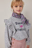 Tocoto Vintage Baby-Kid Flowers Print Vigorous Grey Sweatshirt