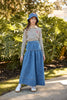 Little Parni Maxi Blue Denim Skirt K607